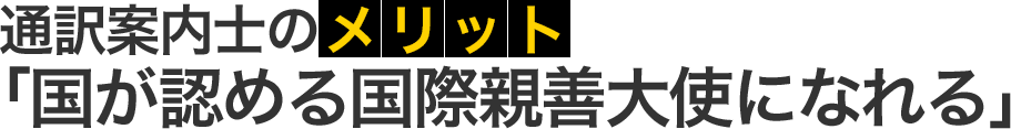 国が認める国際親善大使になれる